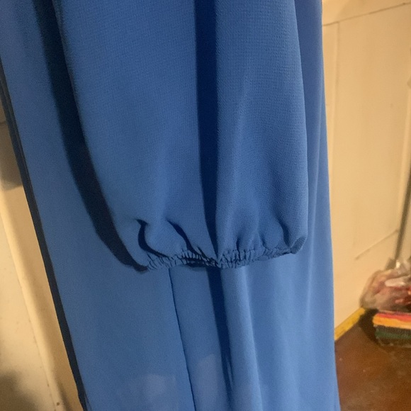 EC Ursula of Switzerland Ruffled Front Dress sz 13-14 - Picture 7 of 9